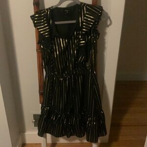 Black and Gold Women Dress